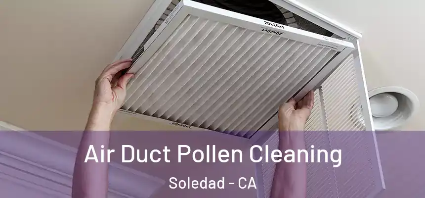  Air Duct Pollen Cleaning Soledad - CA